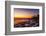 Tropical Beach At Beautiful Sunset. Nature Background-dmitry kushch-Framed Photographic Print