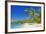 Tropical Beach, Drawaqa Island, Yasawa Island Group, Fiji, South Pacific Islands, Pacific-Marco Simoni-Framed Photographic Print