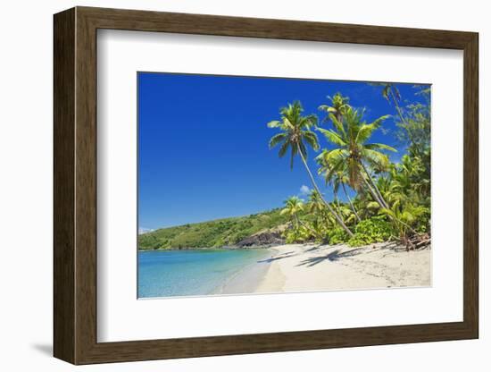 Tropical Beach, Drawaqa Island, Yasawa Island Group, Fiji, South Pacific Islands, Pacific-Marco Simoni-Framed Photographic Print