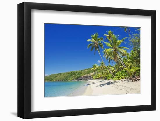 Tropical Beach, Drawaqa Island, Yasawa Island Group, Fiji, South Pacific Islands, Pacific-Marco Simoni-Framed Photographic Print