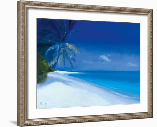 Tropical Beach I-Paul Brown-Framed Giclee Print