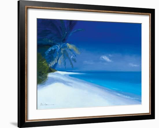 Tropical Beach I-Paul Brown-Framed Giclee Print