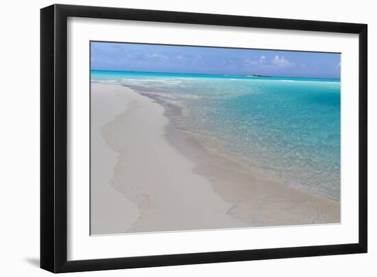 Tropical Beach I-Kathy Mahan-Framed Photographic Print