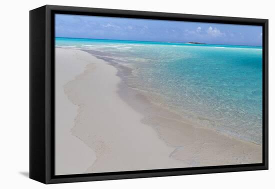 Tropical Beach I-Kathy Mahan-Framed Premier Image Canvas