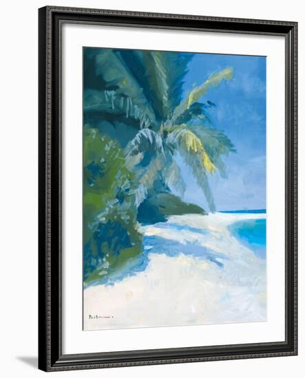 Tropical Beach II-Paul Brown-Framed Giclee Print