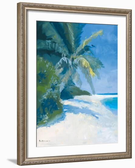 Tropical Beach II-Paul Brown-Framed Giclee Print