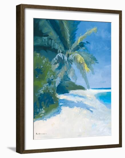 Tropical Beach II-Paul Brown-Framed Giclee Print