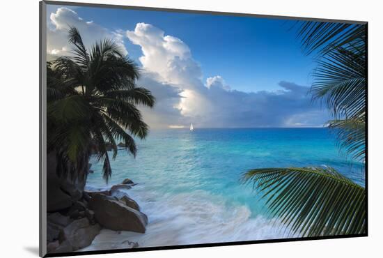 Tropical Beach, La Digue, Seychelles-Jon Arnold-Mounted Photographic Print