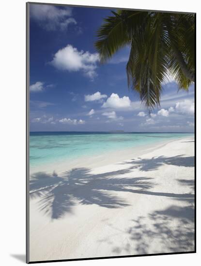 Tropical Beach, Maldives, Indian Ocean, Asia-Sakis Papadopoulos-Mounted Photographic Print