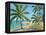 Tropical Beach - Mini-Todd Williams-Framed Stretched Canvas