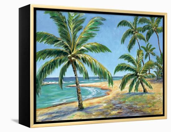 Tropical Beach - Mini-Todd Williams-Framed Stretched Canvas