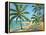 Tropical Beach - Mini-Todd Williams-Framed Stretched Canvas