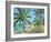 Tropical Beach - Mini-Todd Williams-Framed Art Print