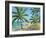 Tropical Beach - Mini-Todd Williams-Framed Art Print