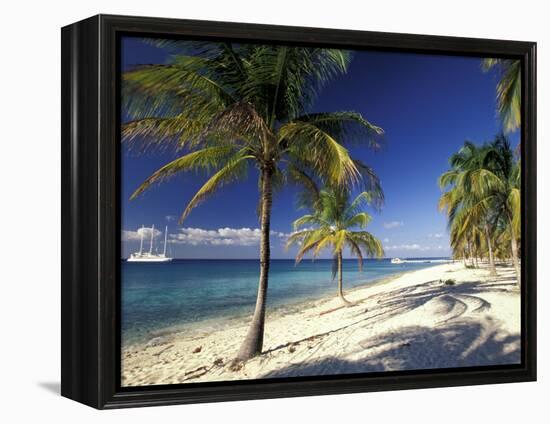 Tropical Beach on Isla de la Juventud, Cuba-Gavriel Jecan-Framed Premier Image Canvas