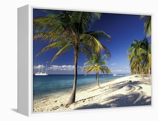 Tropical Beach on Isla de la Juventud, Cuba-Gavriel Jecan-Framed Premier Image Canvas