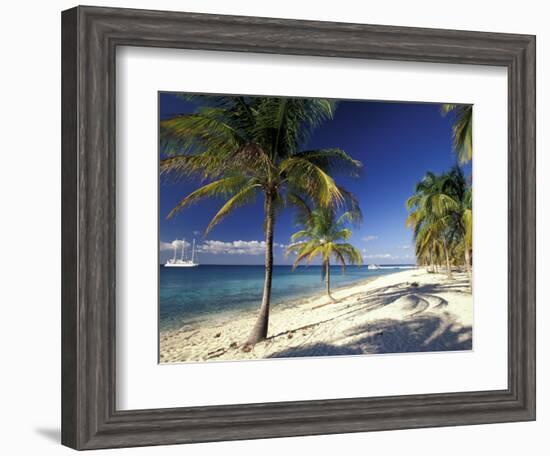 Tropical Beach on Isla de la Juventud, Cuba-Gavriel Jecan-Framed Photographic Print