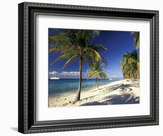 Tropical Beach on Isla de la Juventud, Cuba-Gavriel Jecan-Framed Photographic Print