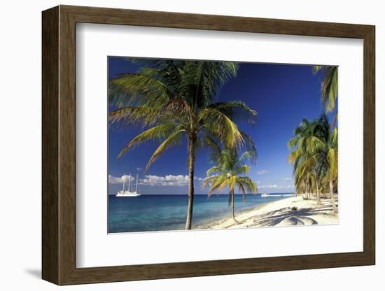 Tropical Beach on Isla de la Juventud, Cuba-Gavriel Jecan-Framed Photographic Print