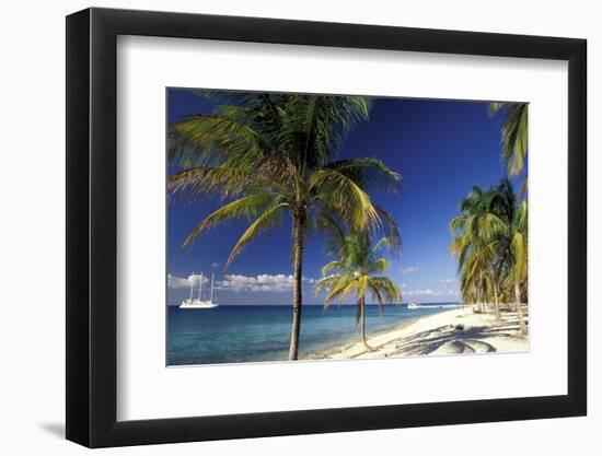 Tropical Beach on Isla de la Juventud, Cuba-Gavriel Jecan-Framed Photographic Print