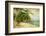 Tropical Beach -Retro Styled Picture-Maugli-l-Framed Photographic Print