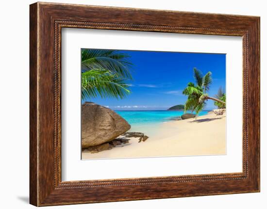 Tropical Beach Scenery in Thailand-Patryk Kosmider-Framed Photographic Print