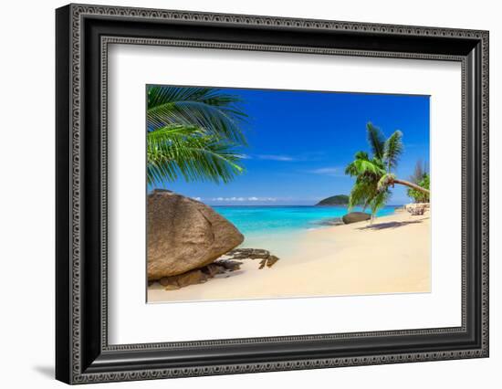 Tropical Beach Scenery in Thailand-Patryk Kosmider-Framed Photographic Print