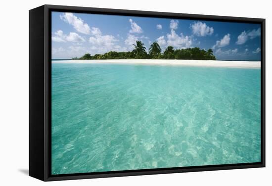 Tropical Beach-Matthew Oldfield-Framed Premier Image Canvas