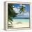 Tropical Beach-Peter Scoones-Framed Premier Image Canvas