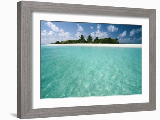 Tropical Beach-Matthew Oldfield-Framed Photographic Print