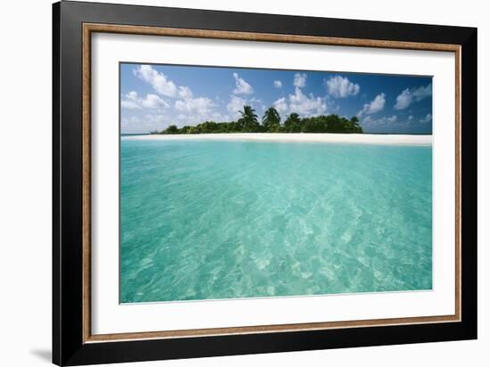 Tropical Beach-Matthew Oldfield-Framed Photographic Print