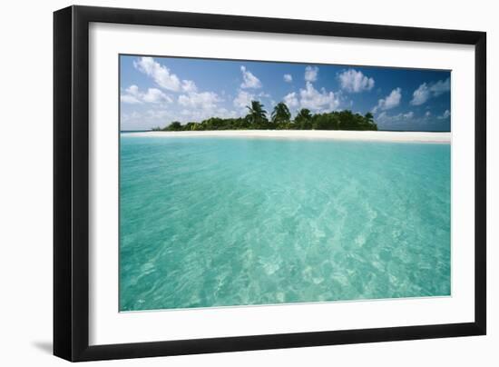 Tropical Beach-Matthew Oldfield-Framed Photographic Print