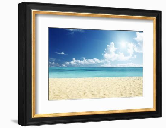 Tropical Beach-Iakov Kalinin-Framed Photographic Print