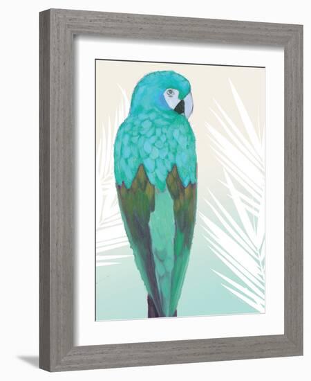 Tropical Bird 1-Marco Fabiano-Framed Art Print