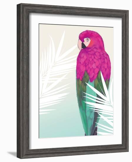 Tropical Bird 2-Marco Fabiano-Framed Art Print