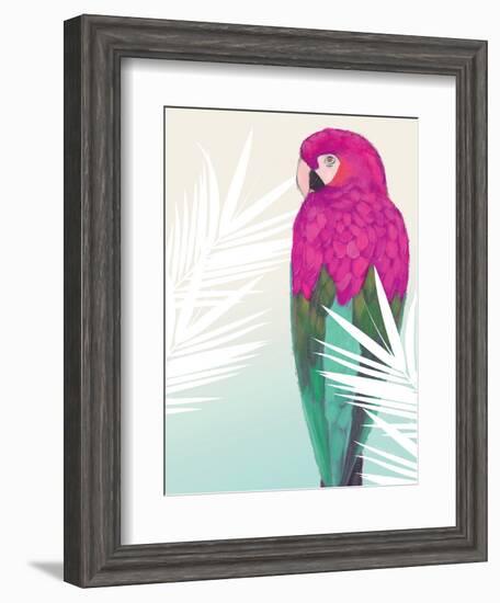 Tropical Bird 2-Marco Fabiano-Framed Art Print