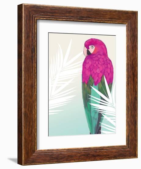 Tropical Bird 2-Marco Fabiano-Framed Art Print