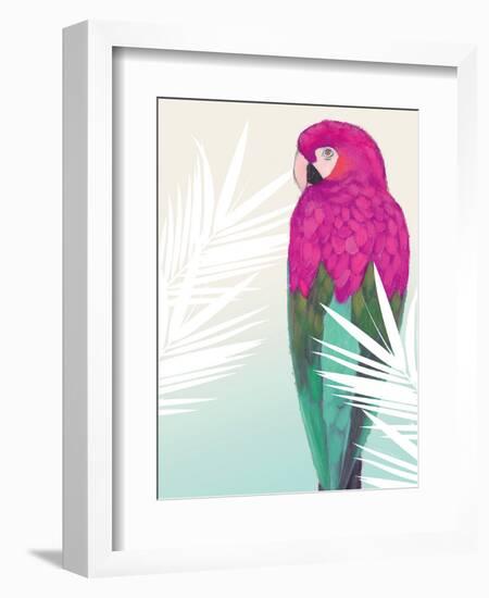 Tropical Bird 2-Marco Fabiano-Framed Art Print