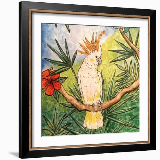 Tropical Bird I-Nicholas Biscardi-Framed Art Print