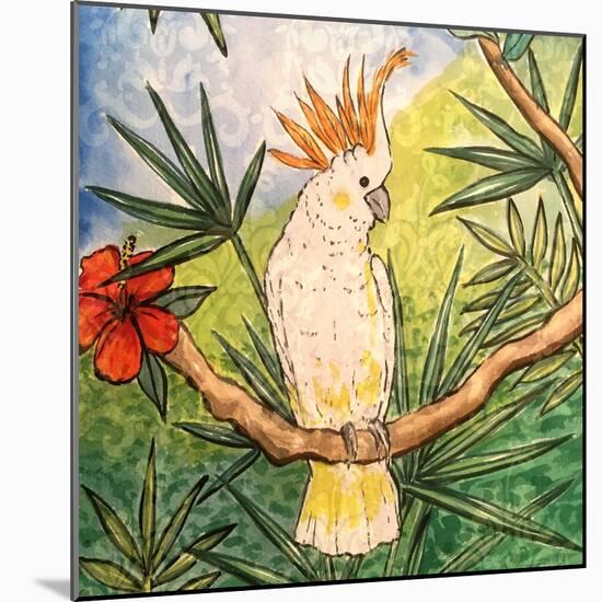 Tropical Bird I-Nicholas Biscardi-Mounted Art Print