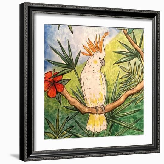 Tropical Bird I-Nicholas Biscardi-Framed Art Print