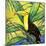 Tropical Bird II-Nicholas Biscardi-Mounted Art Print
