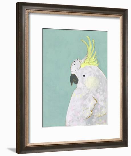 Tropical Birds - Cockatoo-null-Framed Giclee Print