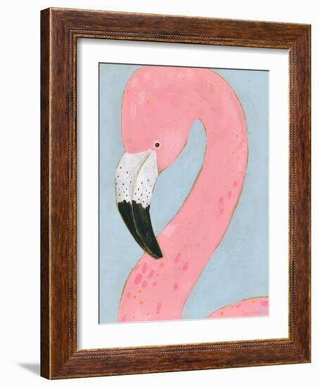 Tropical Birds - Flamingo-null-Framed Giclee Print