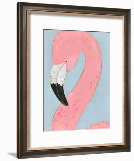 Tropical Birds - Flamingo-null-Framed Giclee Print