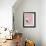 Tropical Birds - Flamingo-null-Framed Giclee Print displayed on a wall