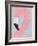 Tropical Birds - Flamingo-null-Framed Giclee Print