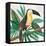 Tropical Birds I-Lily K-Framed Stretched Canvas