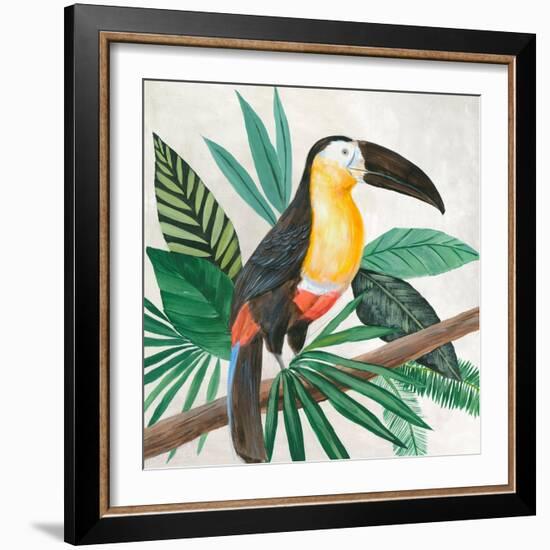 Tropical Birds I-Lily K-Framed Art Print