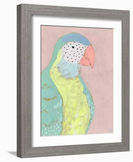 Tropical Birds - Parrot-null-Framed Giclee Print